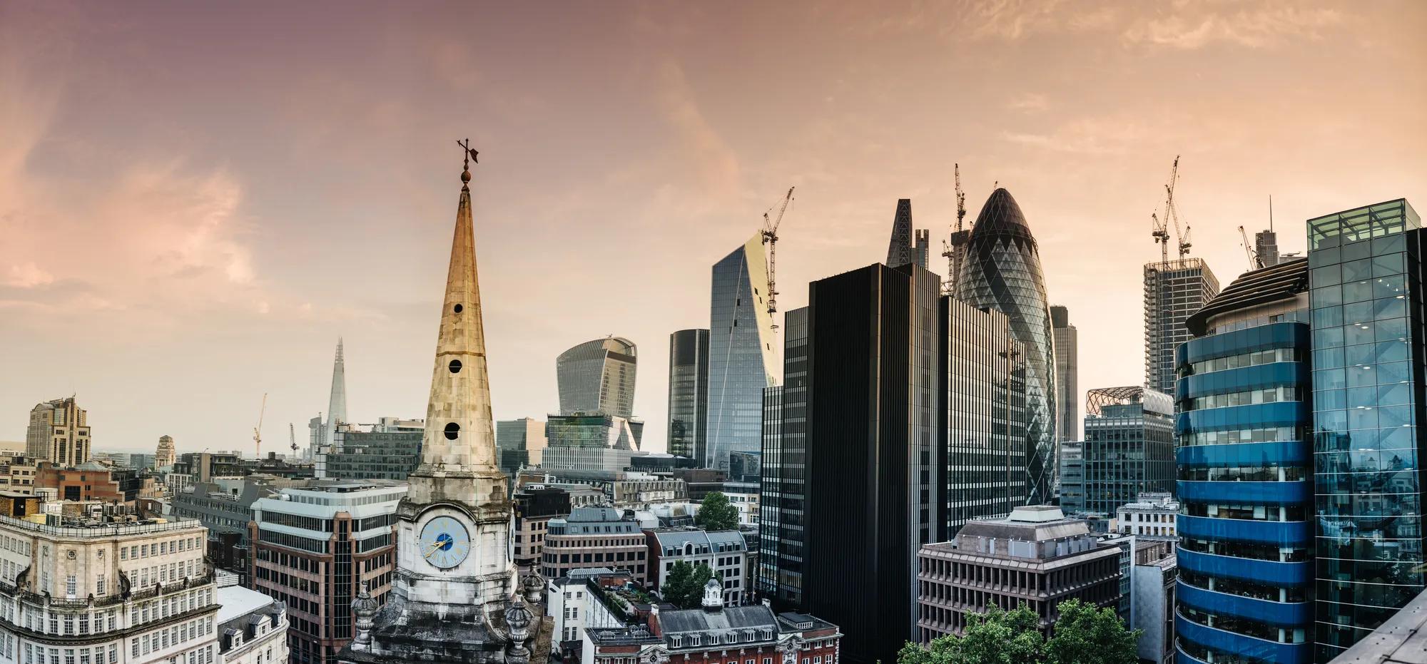 London - England, Urban Skyline, City, City of London, Building Exterior